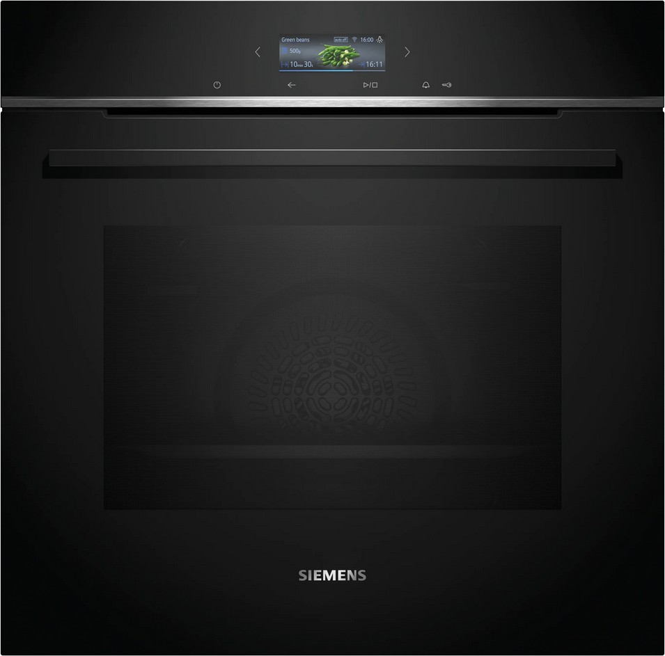 Siemens iQ700 HB734G1B1 oven 71 L 3600 W Black - Siemens iQ700