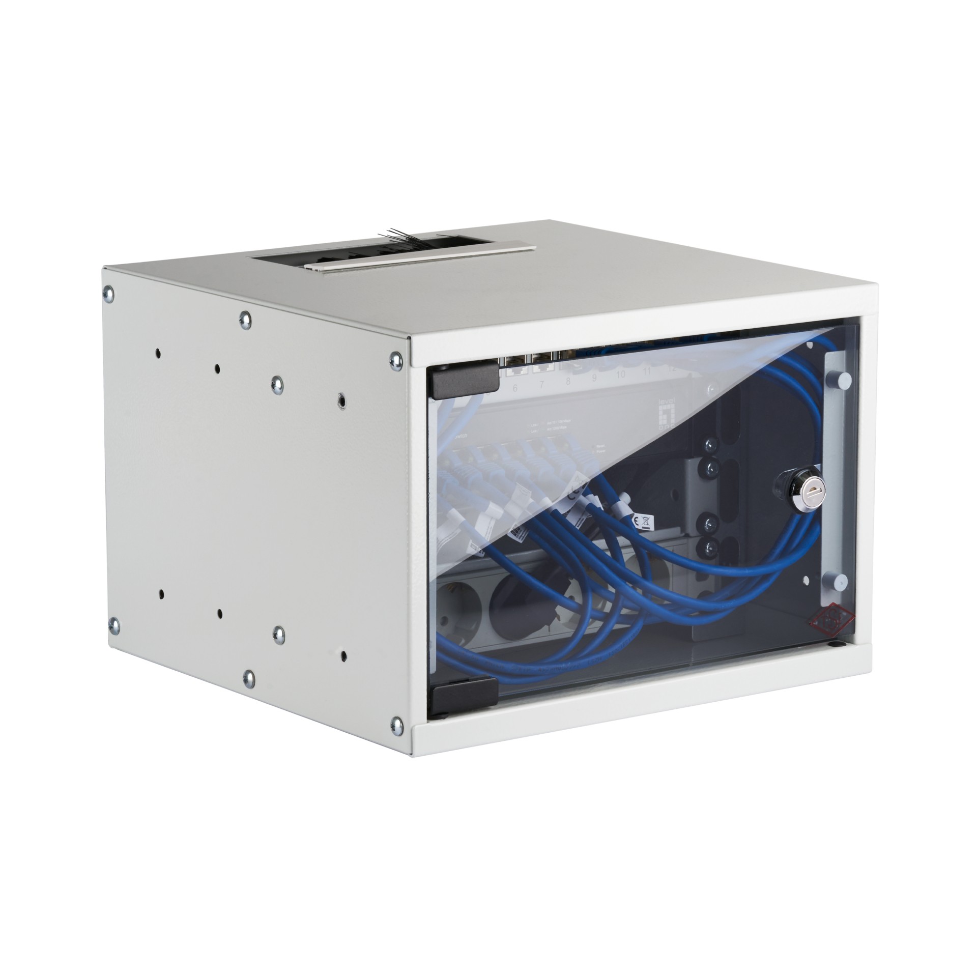 EFB Elektronik WGB-1004GR.30-SET1 armario rack 4U Bastidor de pared