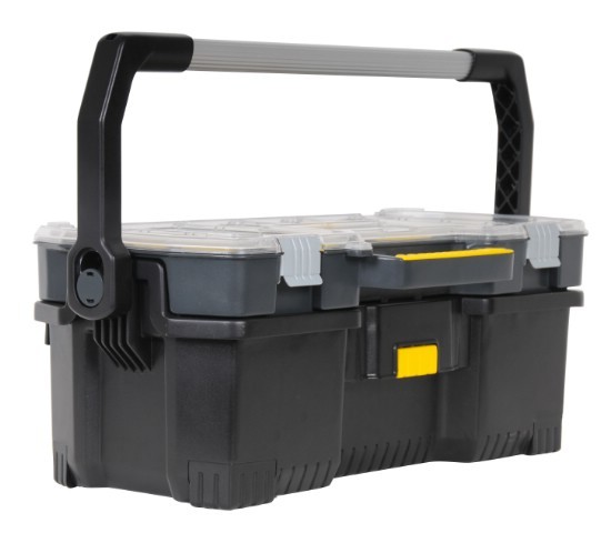 Stanley STST1-70317 small parts/tool box Plastic Black, Grey, Yellow -