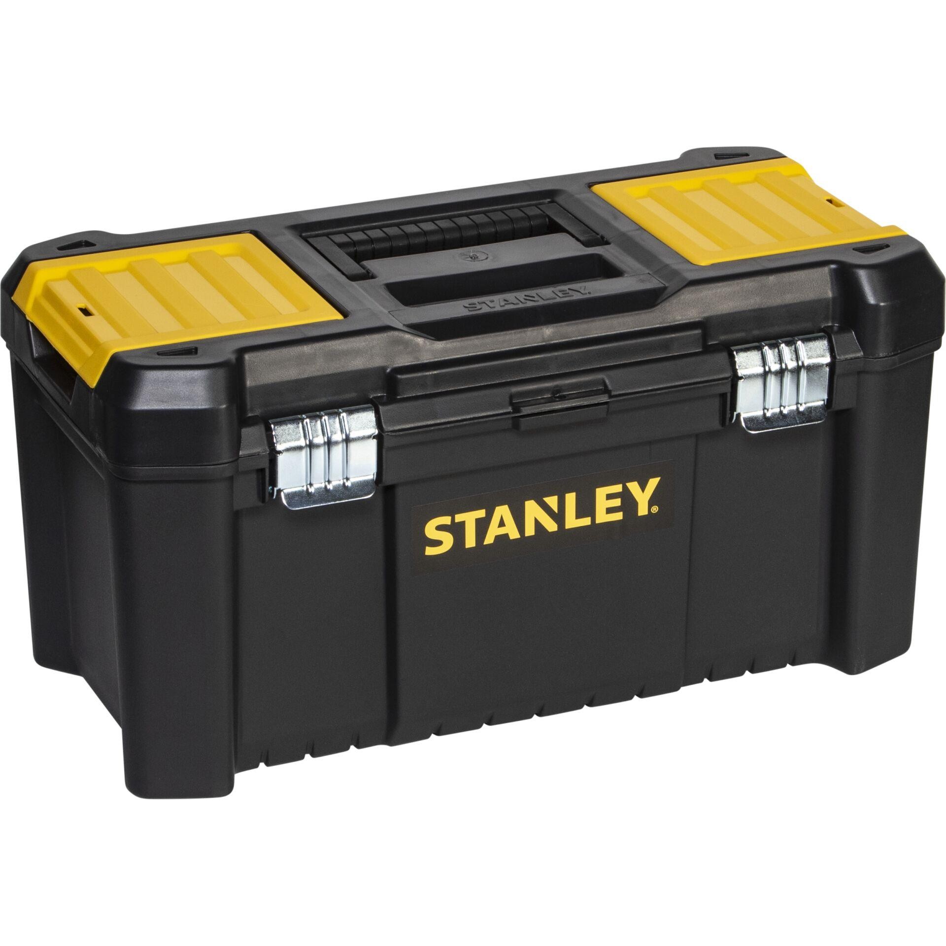 Stanley Werkzeugbox Essential mit Metallschliessen 48,2 x 25,4 x 25 cm