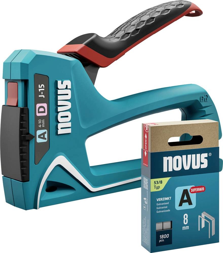 Novus Tools J-15 030-0457 Handtacker Klammernlänge 4 - 10mm