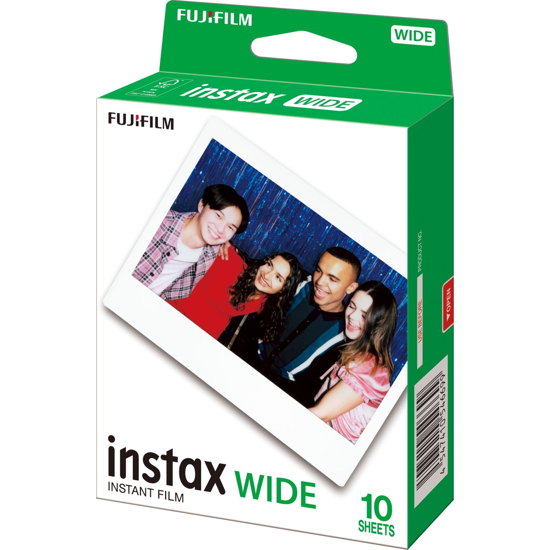 Fujifilm WIDE Film instant picture film 10 pc(s) 86 x 108 mm -