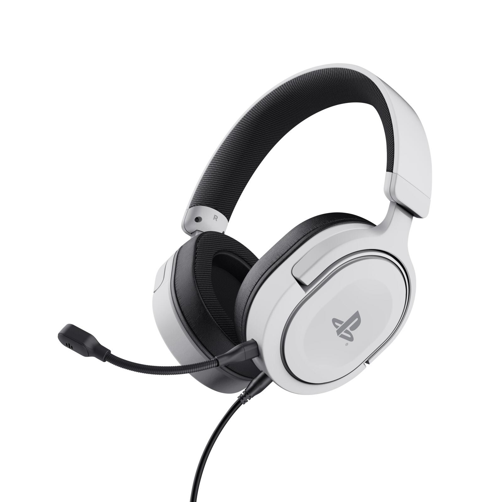 Trust GXT 498 Forta Headset Wired Head-band Gaming Black, White -