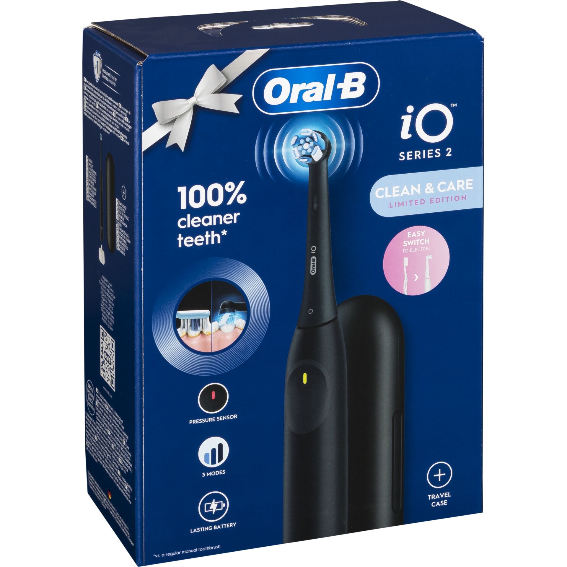 Oral-B iO Series 2 Adult Vibrating toothbrush Black - Oral-B iO