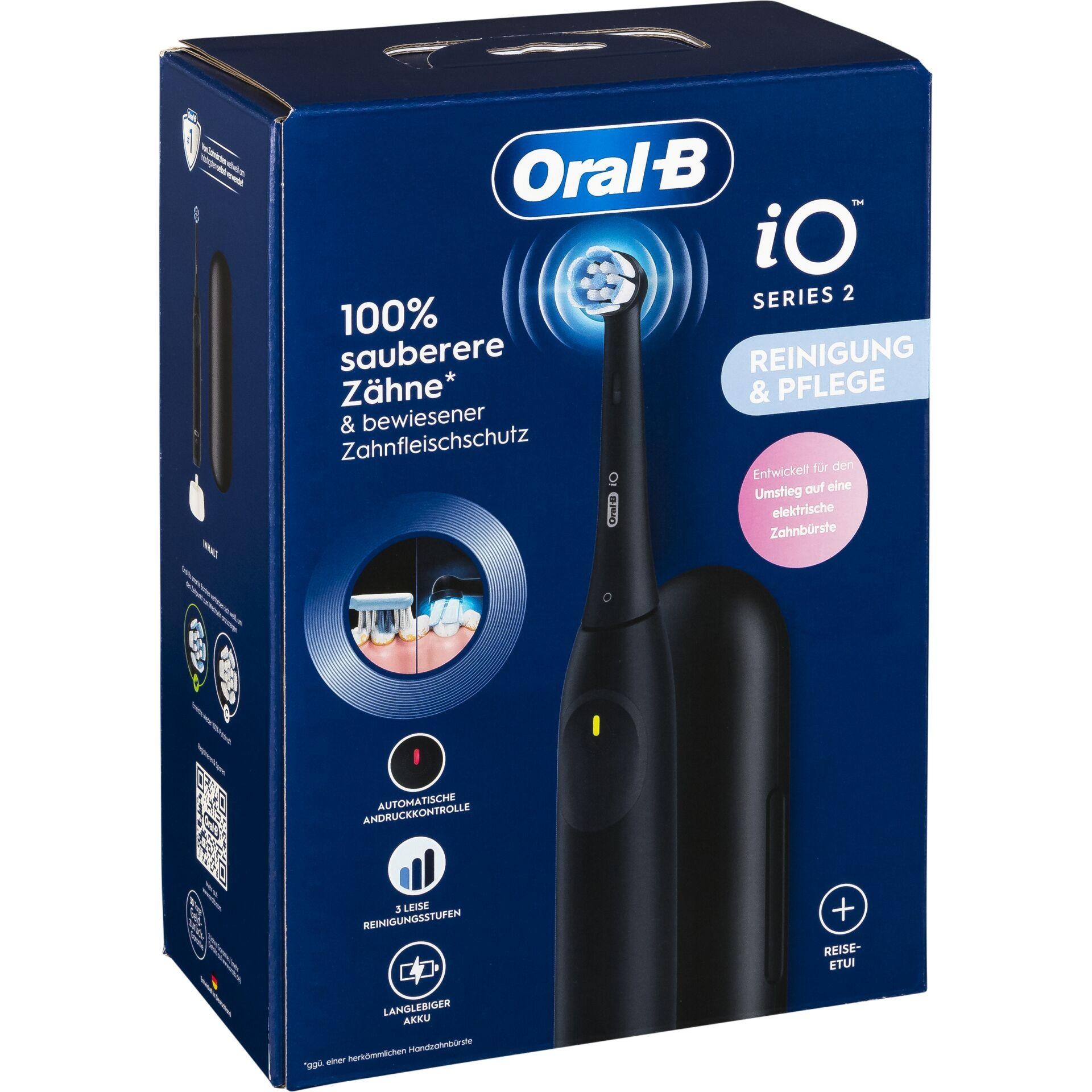 Braun Oral-B iO Series 2 mit Reiseetui Night Black