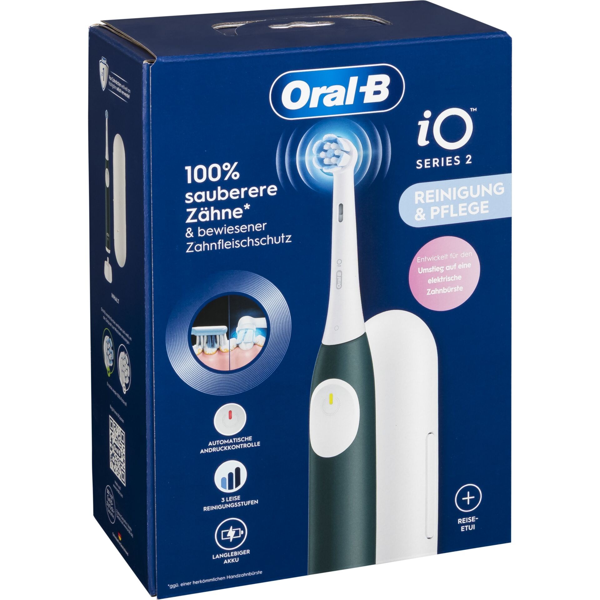 Oral-B 615204 electric toothbrush Adult Vibrating toothbrush Green -