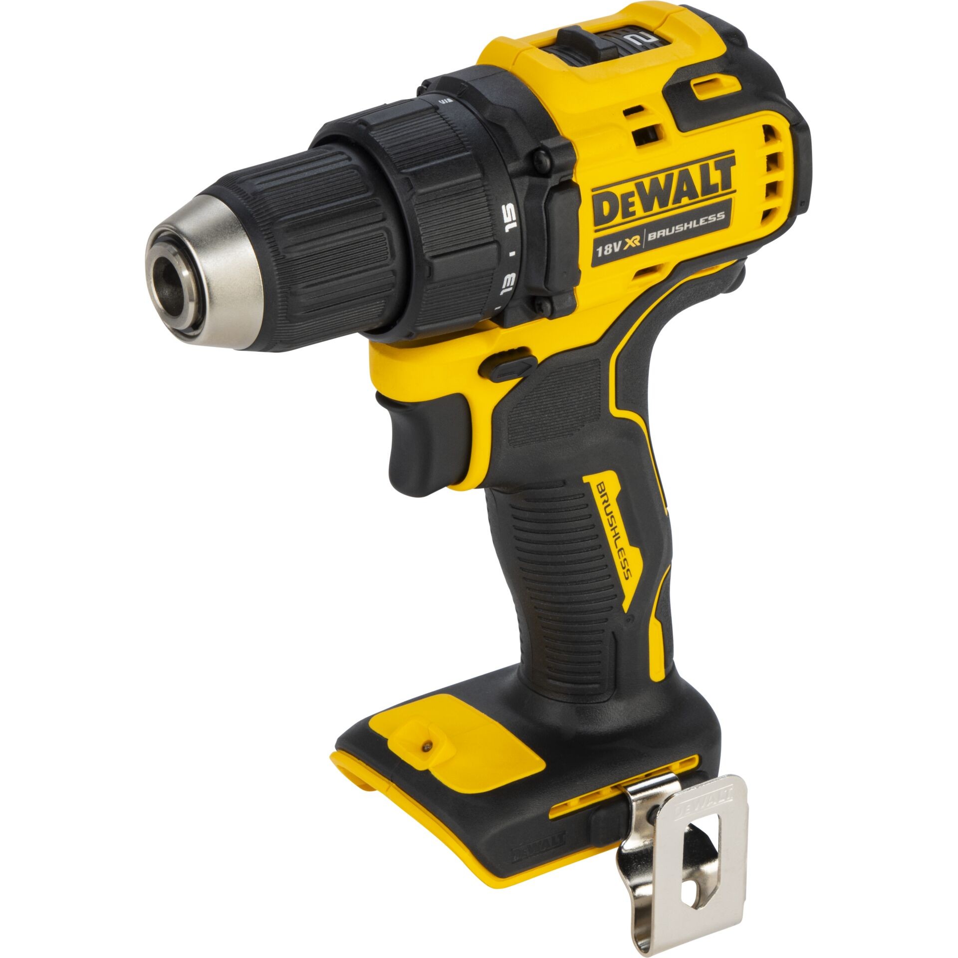 DeWALT DCD708 Keyless 18V Cordless Drill Driver Body Only - DeWALT