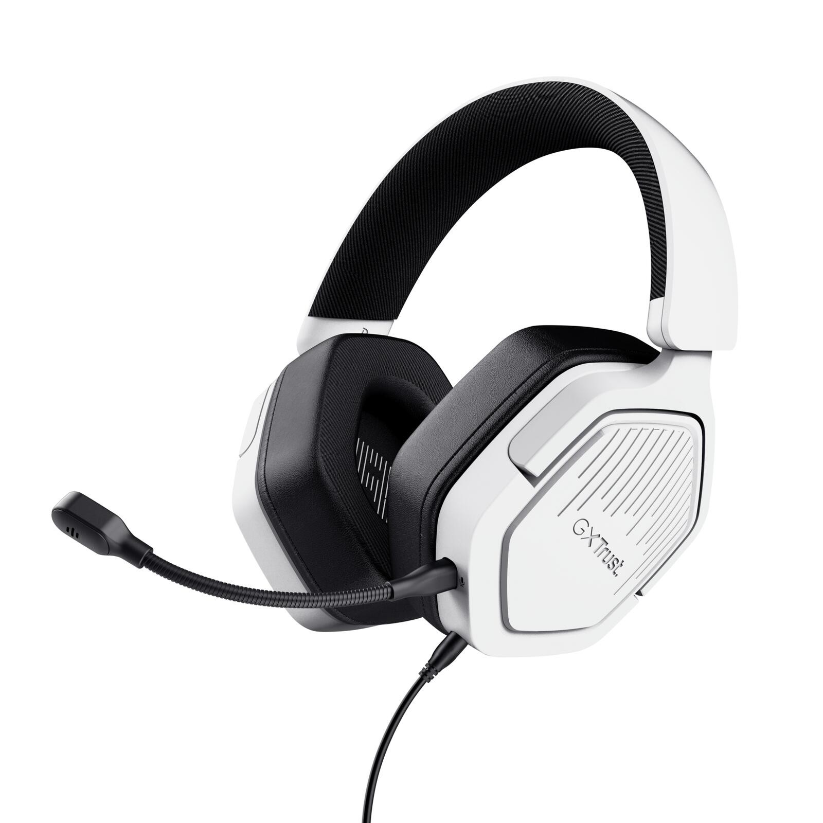Trust GXT492W Carus Headset Wired Head-band Gaming White - Trust