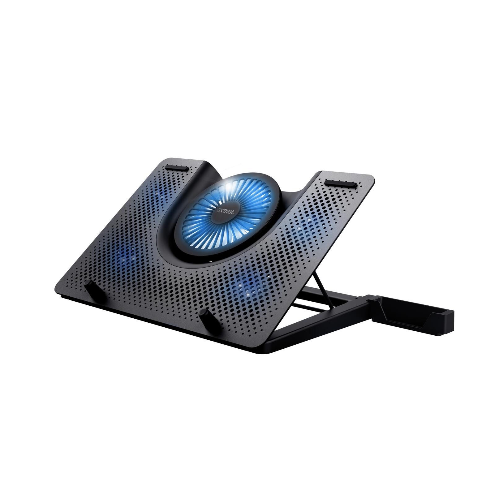 Trust GXT 1125 Quno Laptop stand Black 43.2 cm (17") - Trust GXT 1125