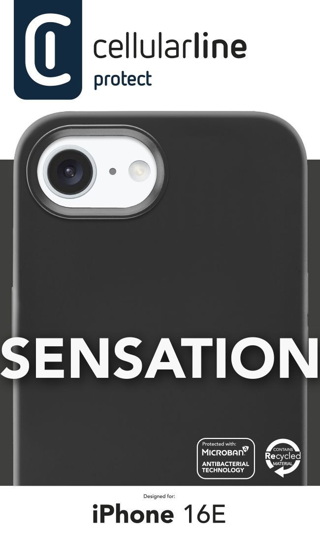 Cellularline Sensation - iPhone 16e/17e - Cellularline Sensation -