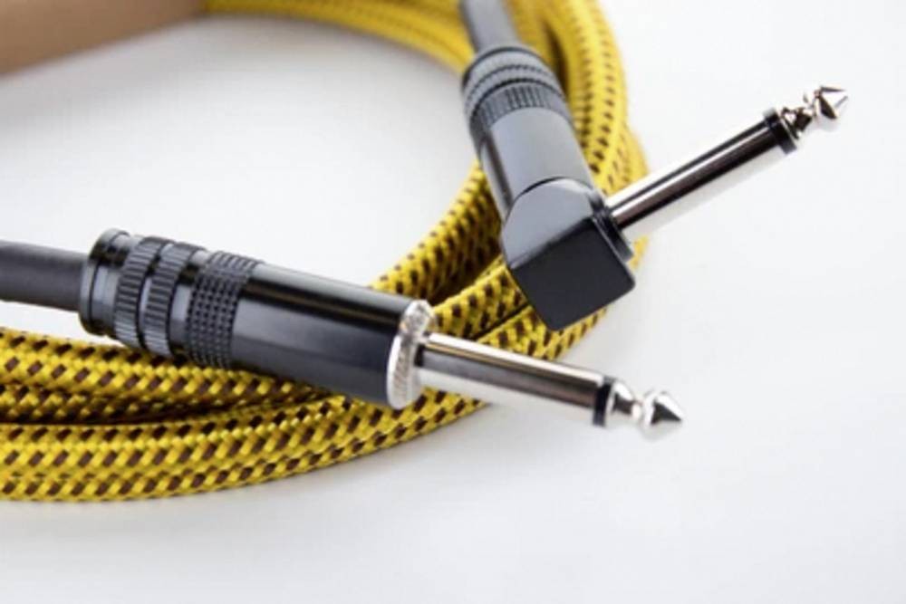 Cordial 14776 audio cable 3 m 6.35mm Black, Yellow - Cordial 14776, 6.