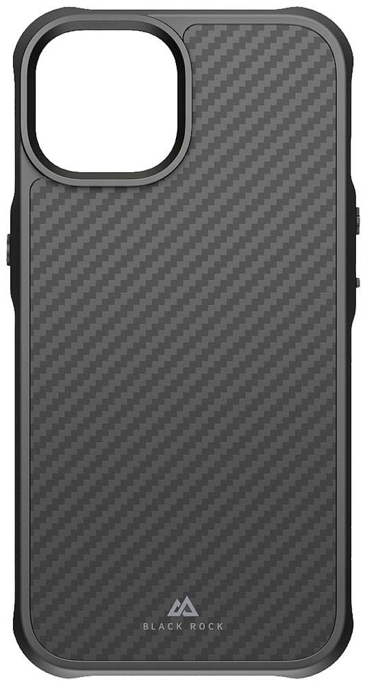 Hama Robust Carbon mobile phone case 15.5 cm (6.1") Cover Black -
