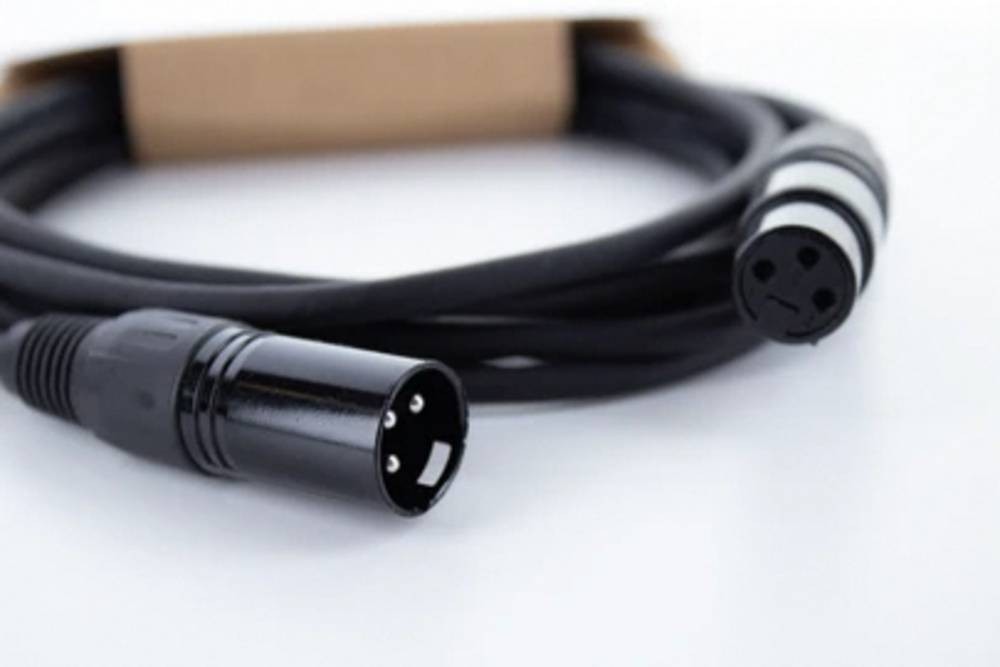 Cordial ED 10 FM cable de audio 10 m XLR (3-pin) Negro - Cordial ED