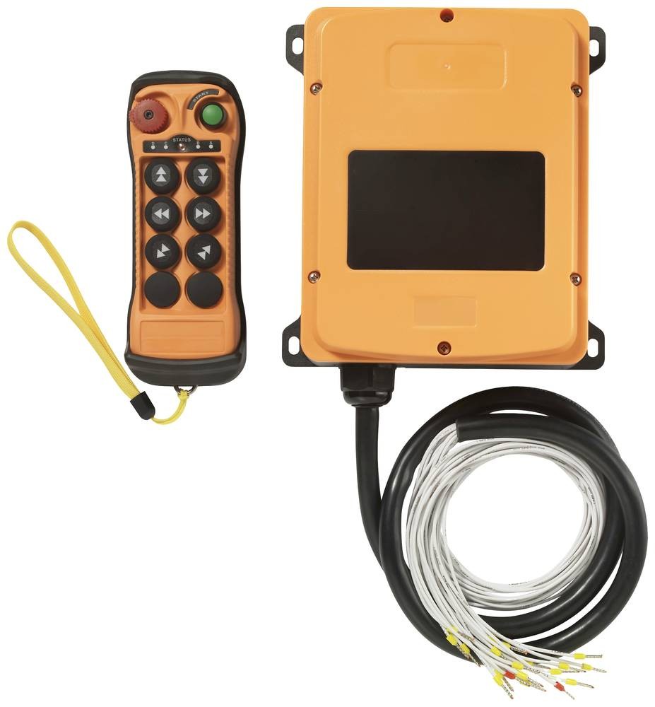 TRU COMPONENTS TC-11331316 Industrielle Funkfernsteuerung 6x2-voie