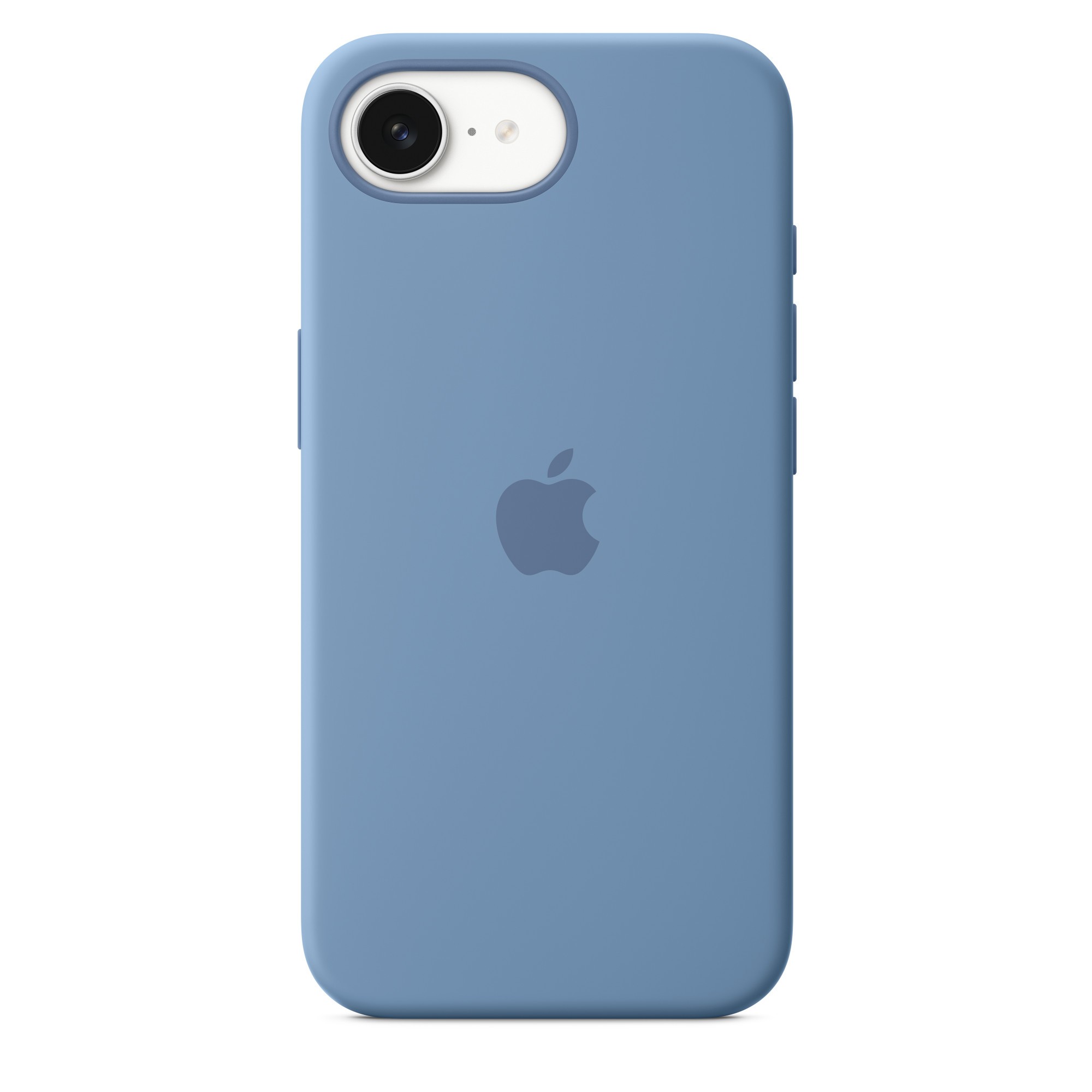 APPLE iPhone16e Silicone Case Winter Blue