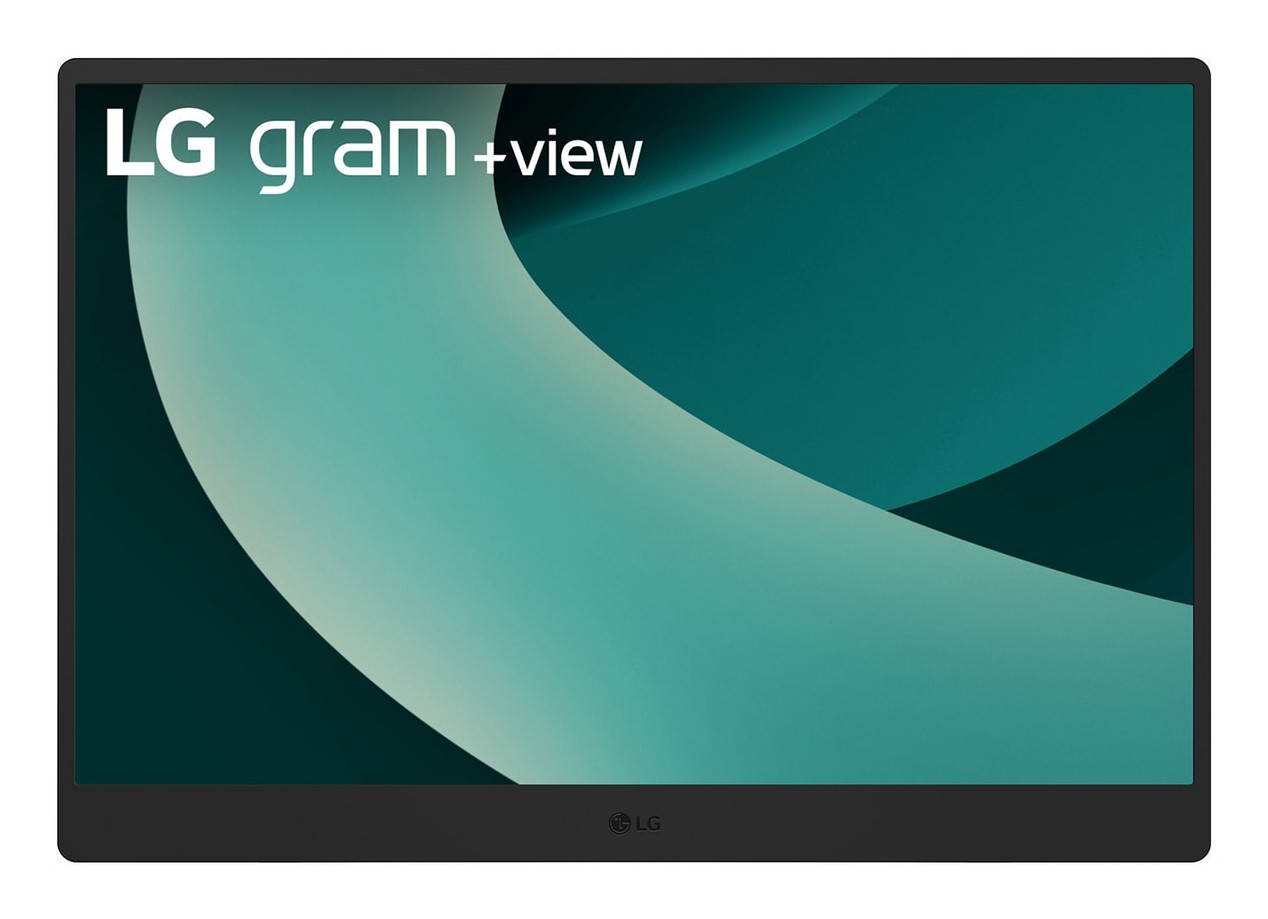 LG 17MT70 Portable monitor Black, Stainless steel 43.2 cm (17") LED