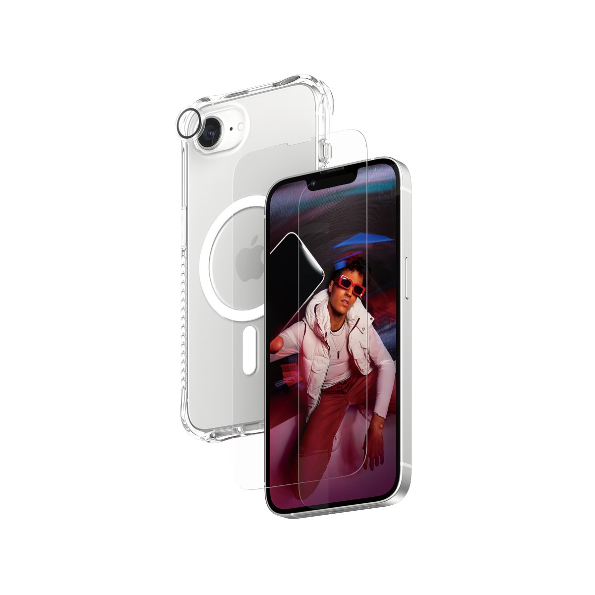 PanzerGlass CARE Fashion 3-in-1 Bundle iPhone 17e / 16e - Passend fü