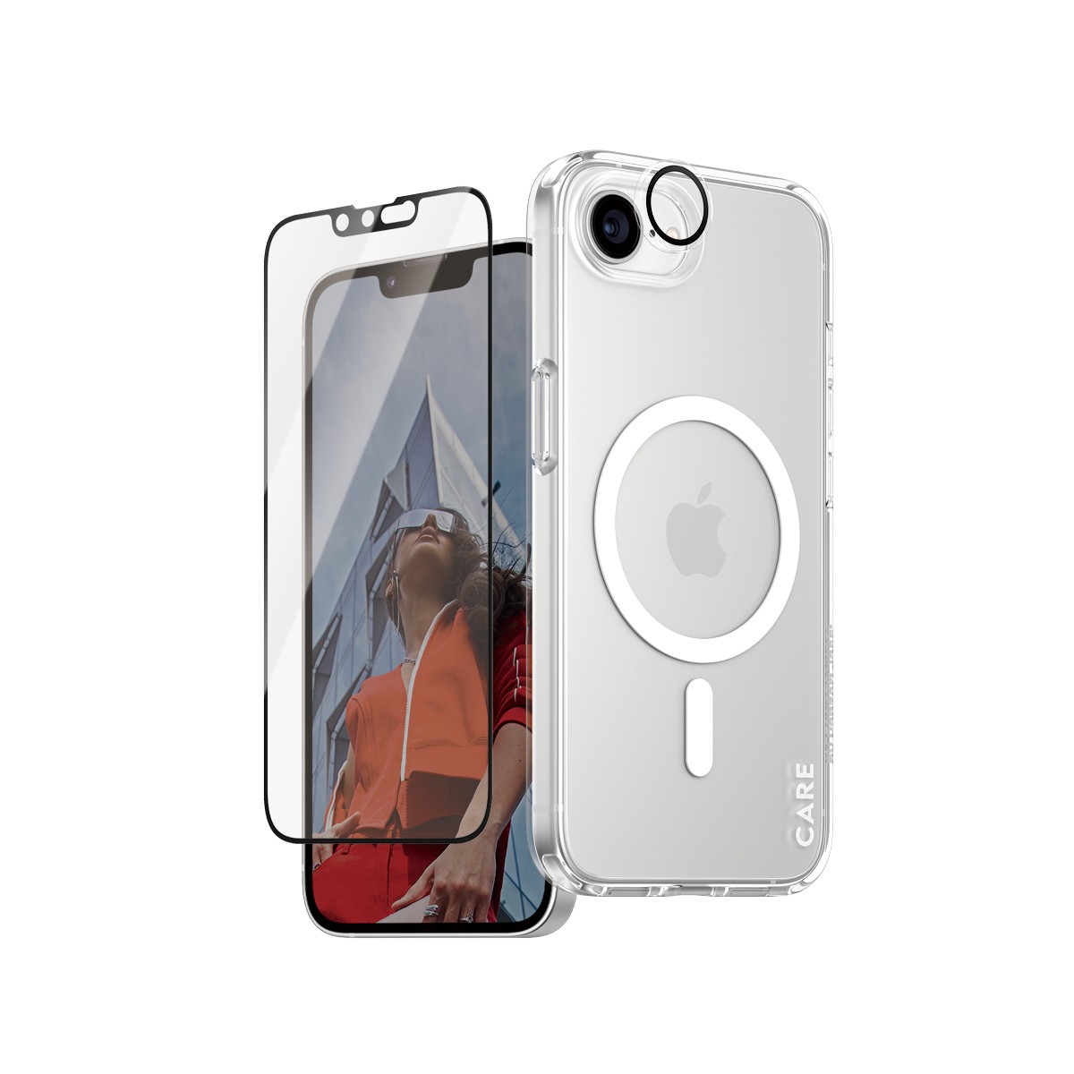 PanzerGlass | CARE by Flagship 3-in-1 Bundle iPhone 16e -