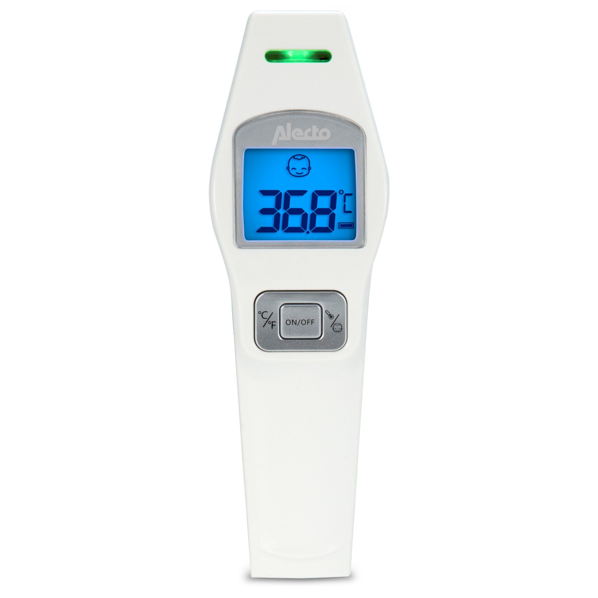 Alecto Infrarot-Stirnthermometer white