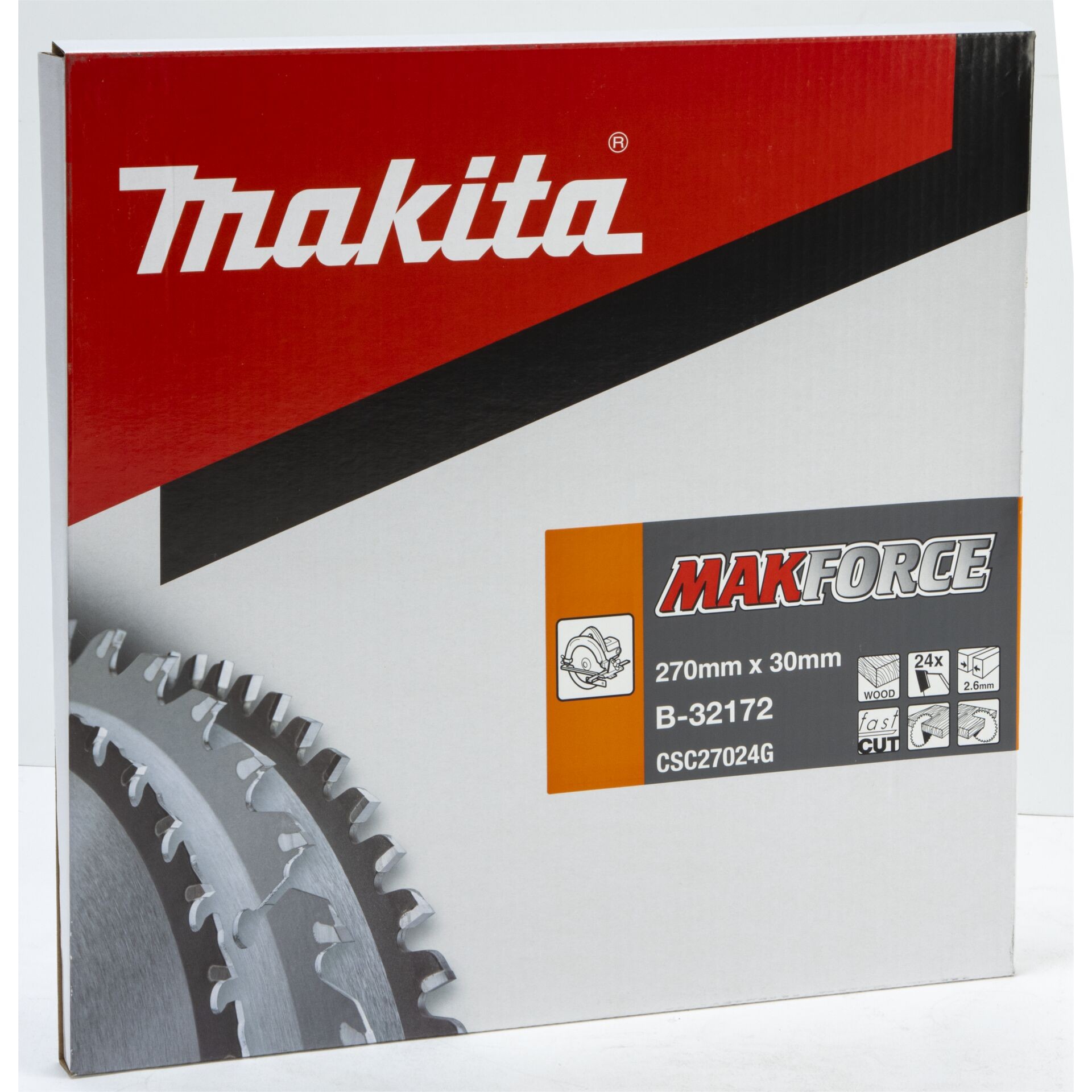 Makita MAKFORCE saw blade 270x30x24Z
