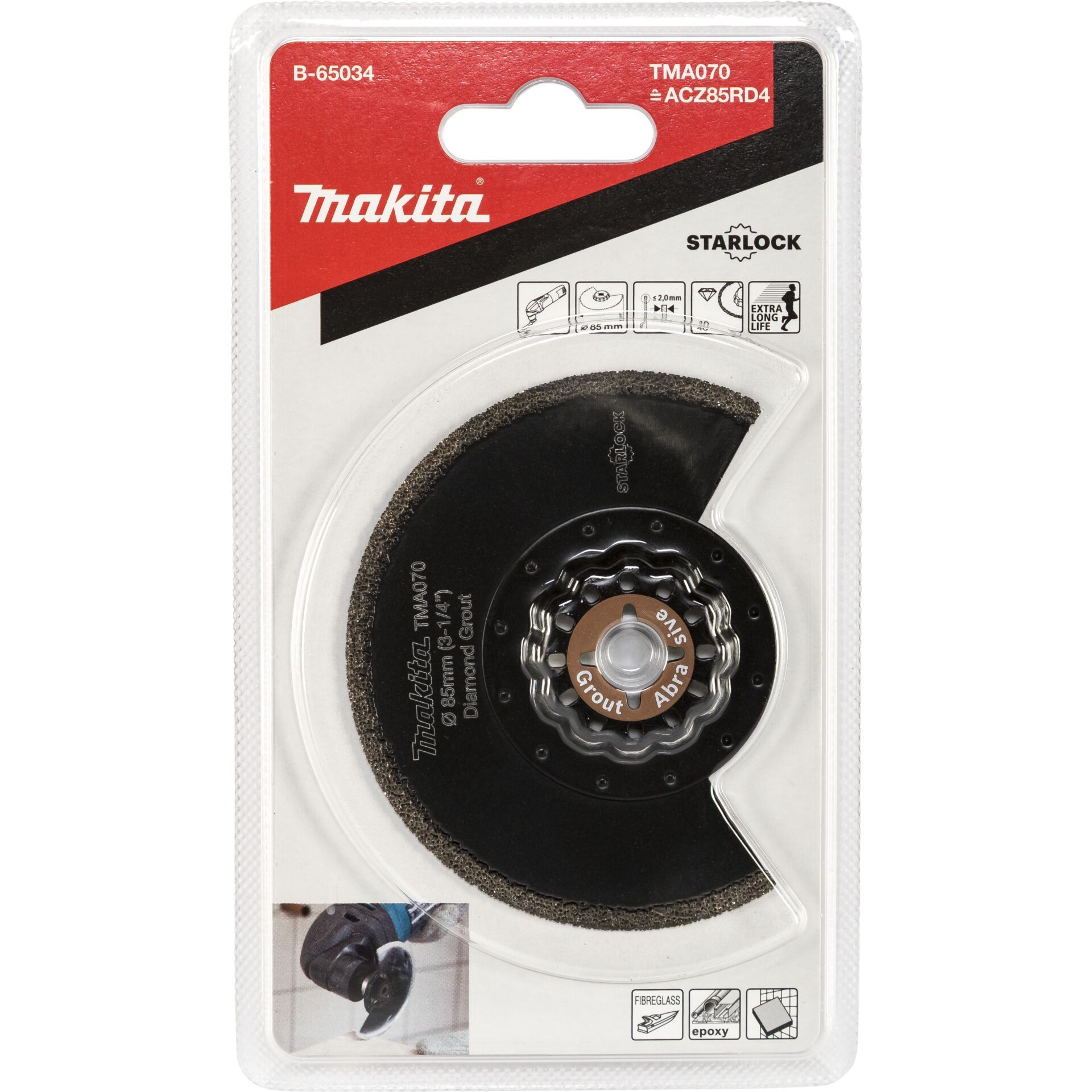 Product image 1 of the product “Makita Diamant-saw blade TMA070 ”