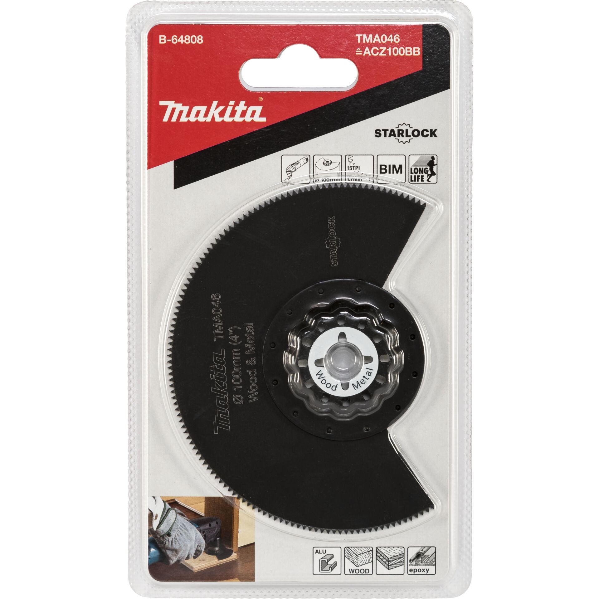 Makita B-64808 BiM saw blade 100mm 1 pc(s)