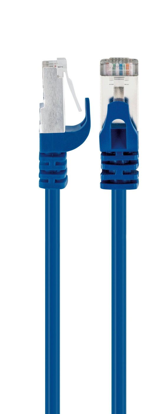 Schwaiger CKO8050 531 networking cable Blue 5 m Cat8 S/FTP (S-STP) -