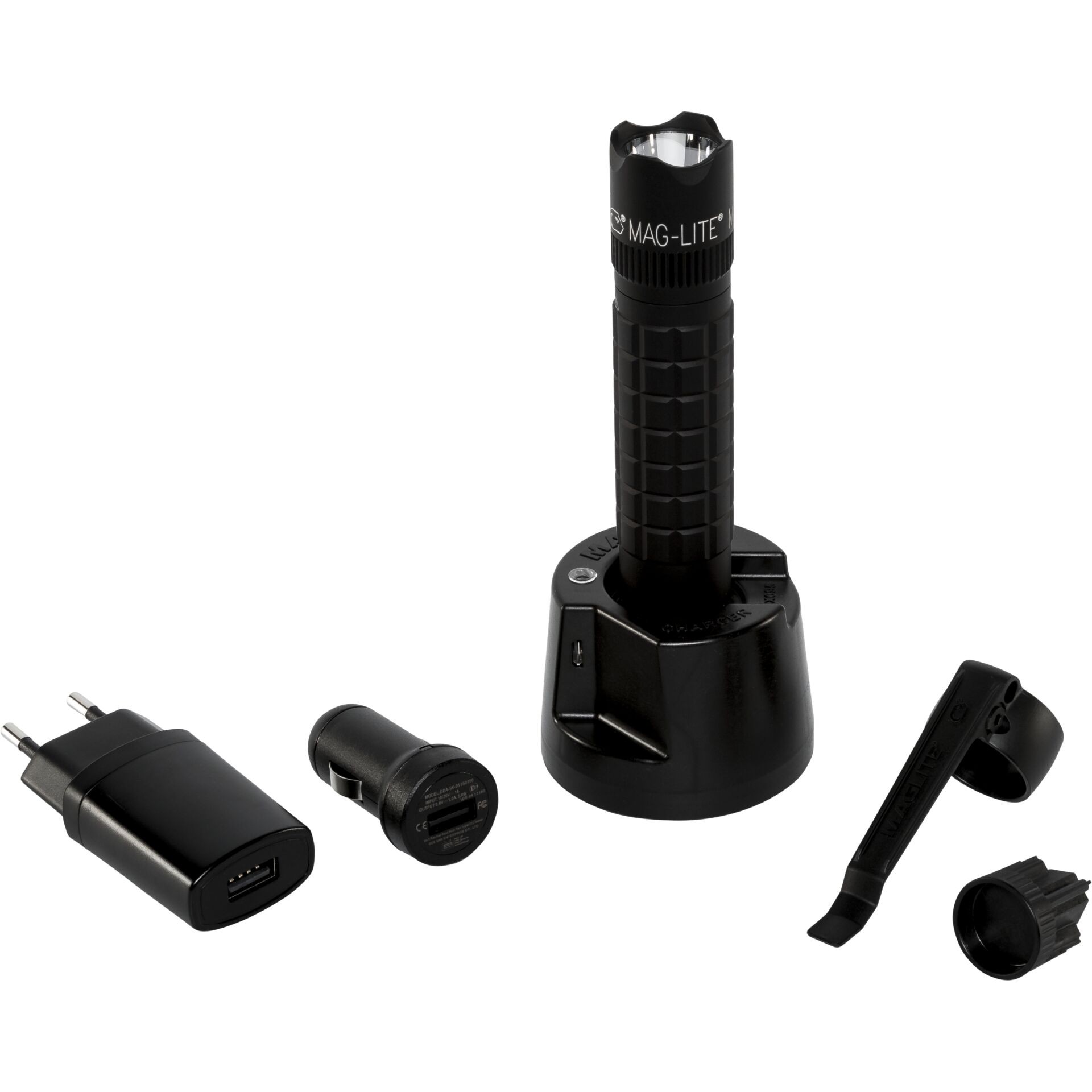 Maglite TRM4RE4 Mag-Tac Rechargeable plain bezel noir
