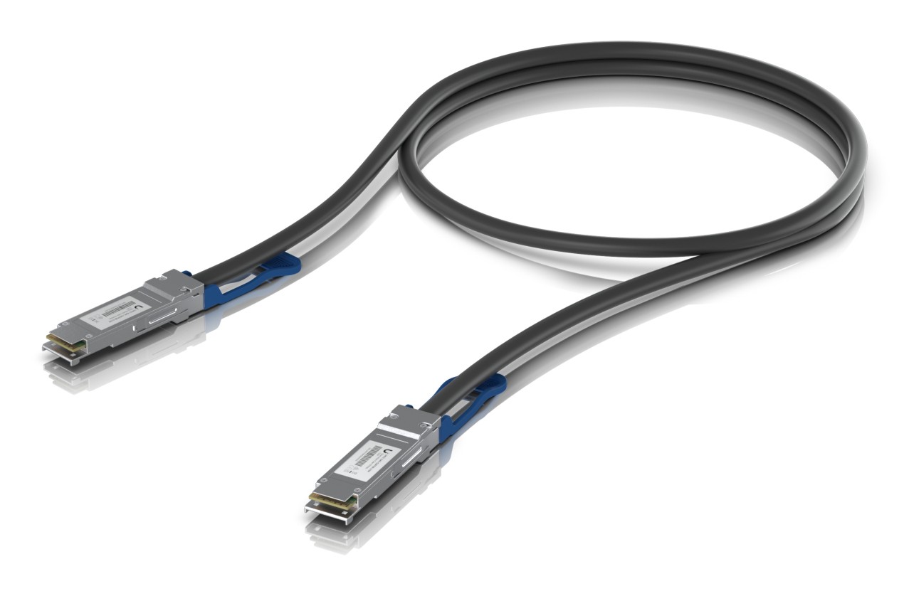 Ubiquiti UACC-DAC-QSFP28-0.5M InfiniBand/fibre optic cable Black -