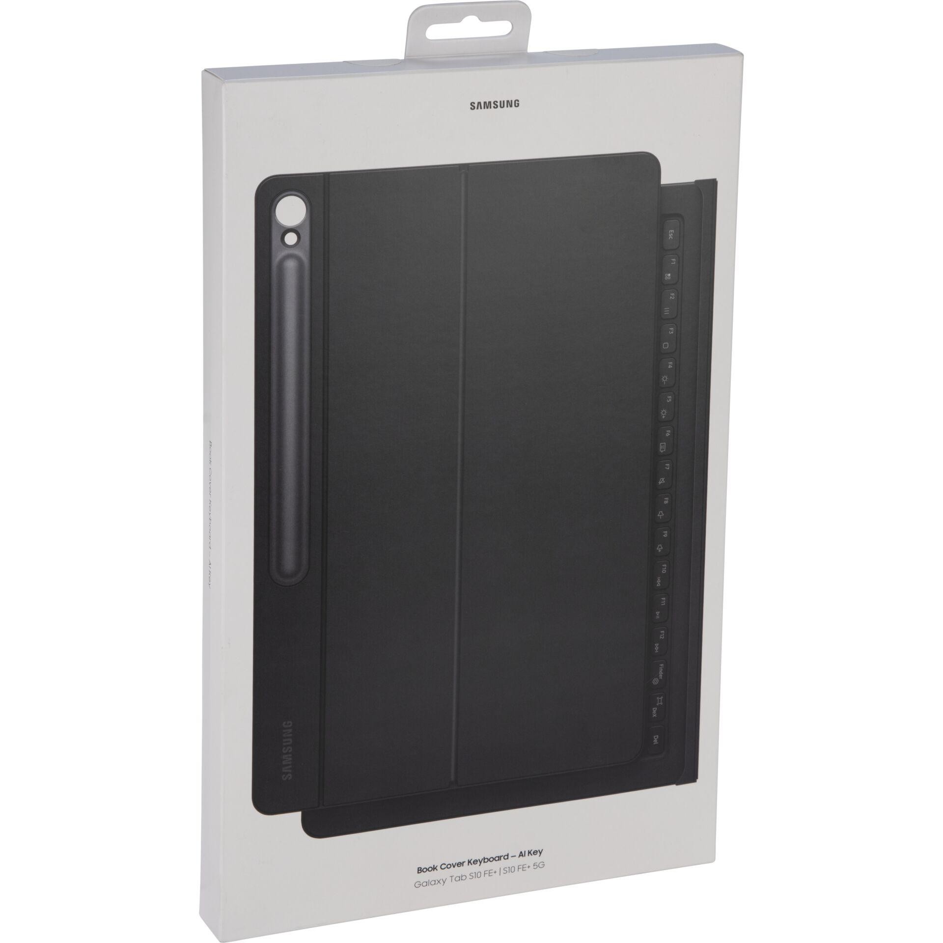 Samsung Book Cover Keyboard für Tab S10 FE+, Black - Passend für