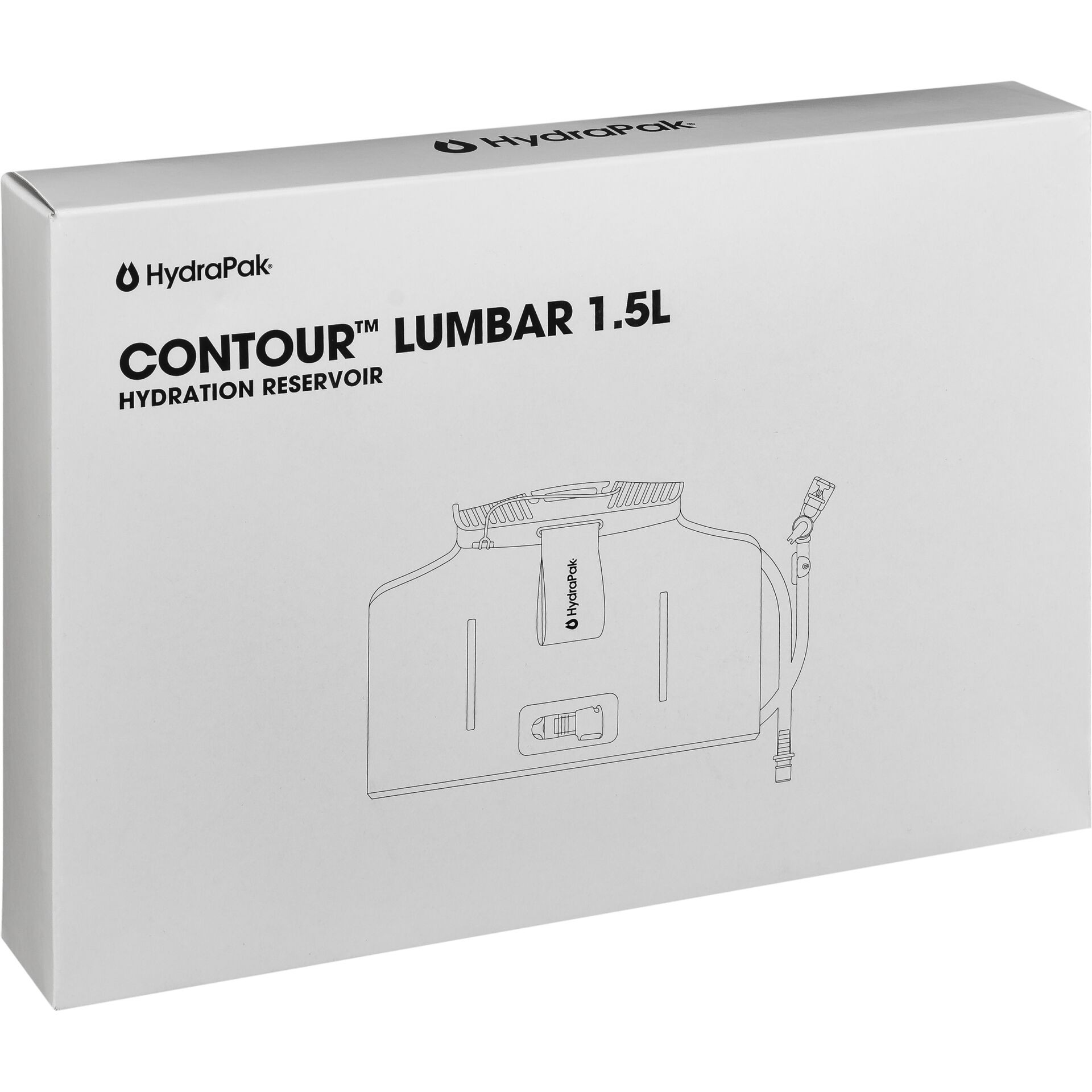 Hydrapak Contour 1,5L Trink- beutel para la Lendenwirbelsäule