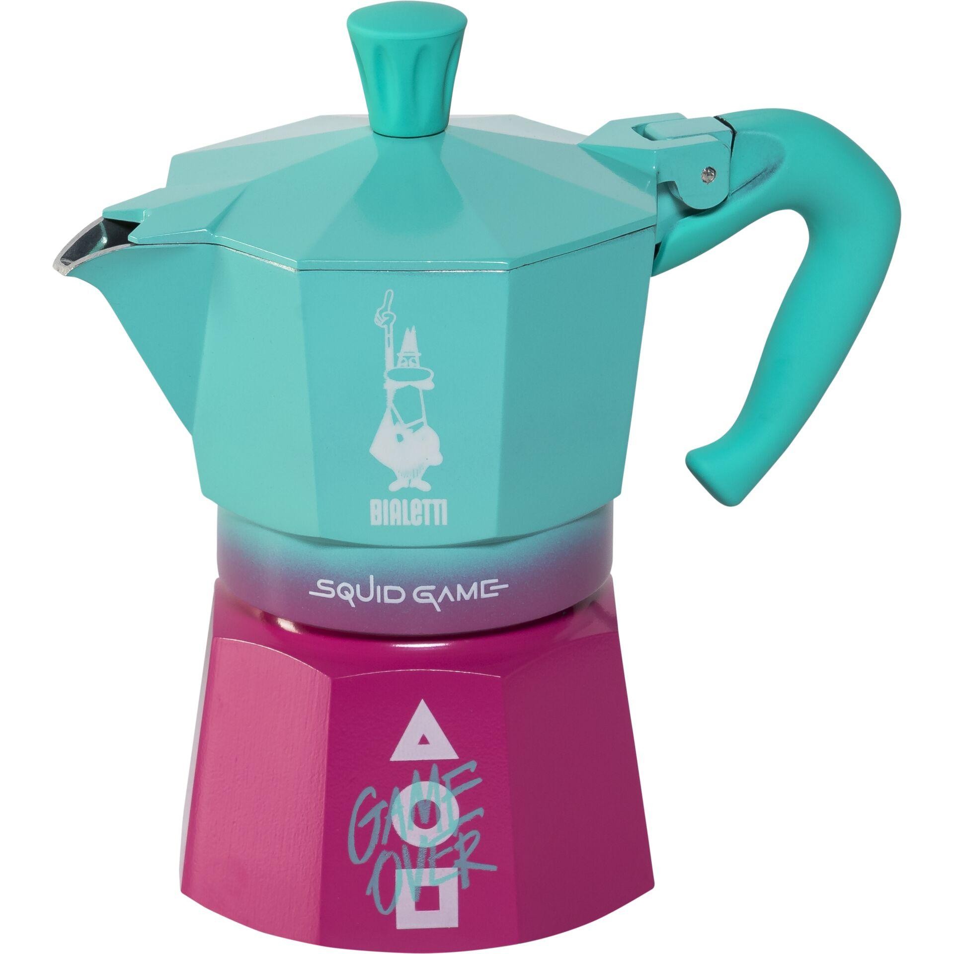 Bialetti Squid Game Moka pot Blue, Pink - Bialetti Squid Game, Moka