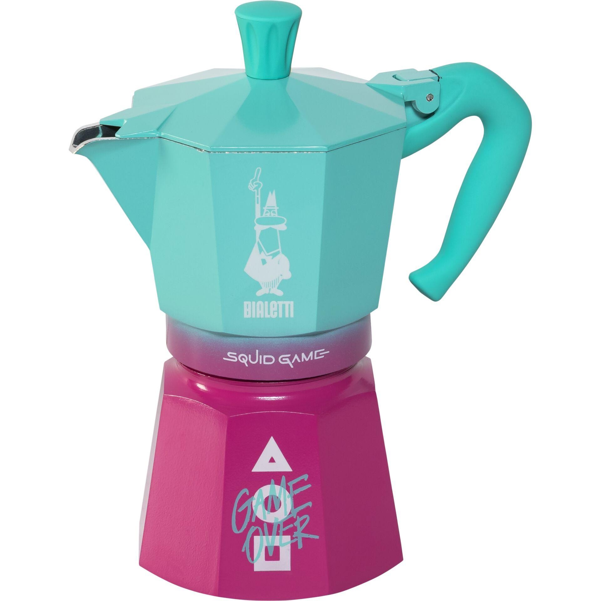 Bialetti 0005393 machine à café manuelle Cafetière à moka Bleu,