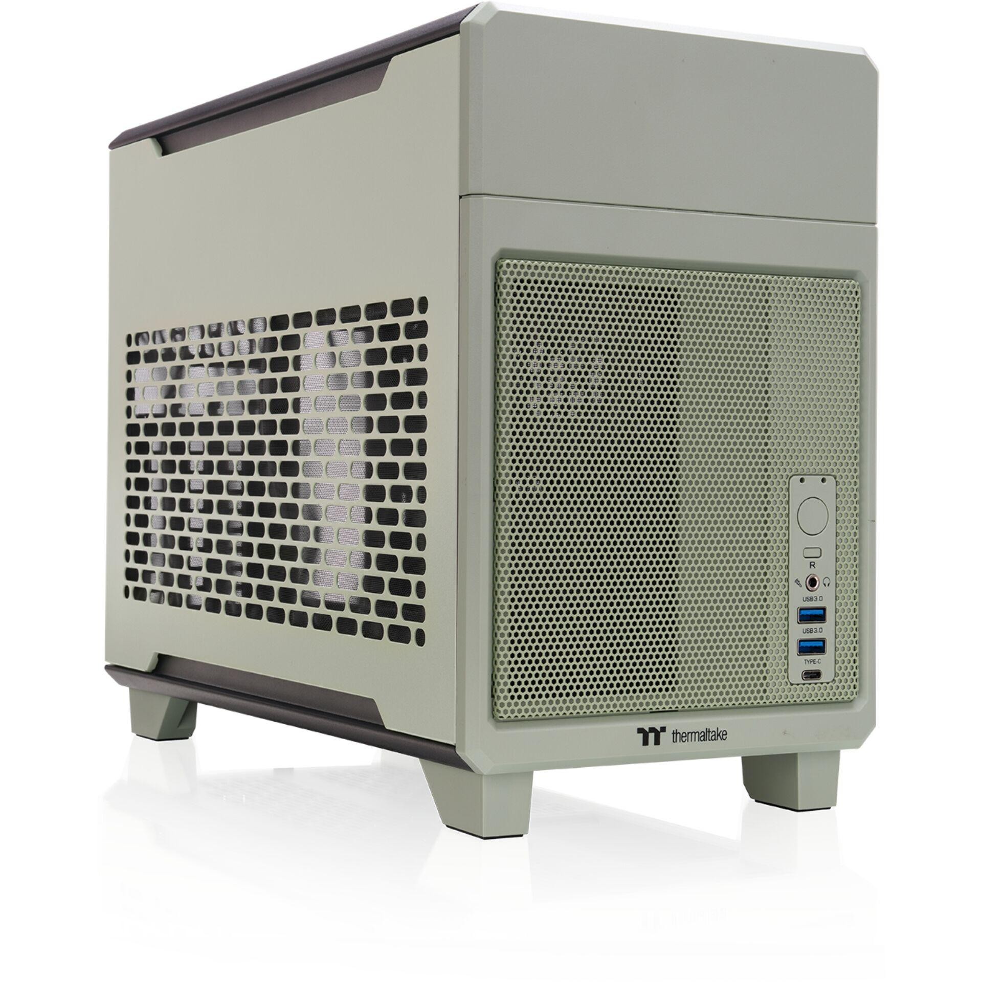Thermaltake TR100 Mini Tower Green - Thermaltake TR100, Mini Tower,