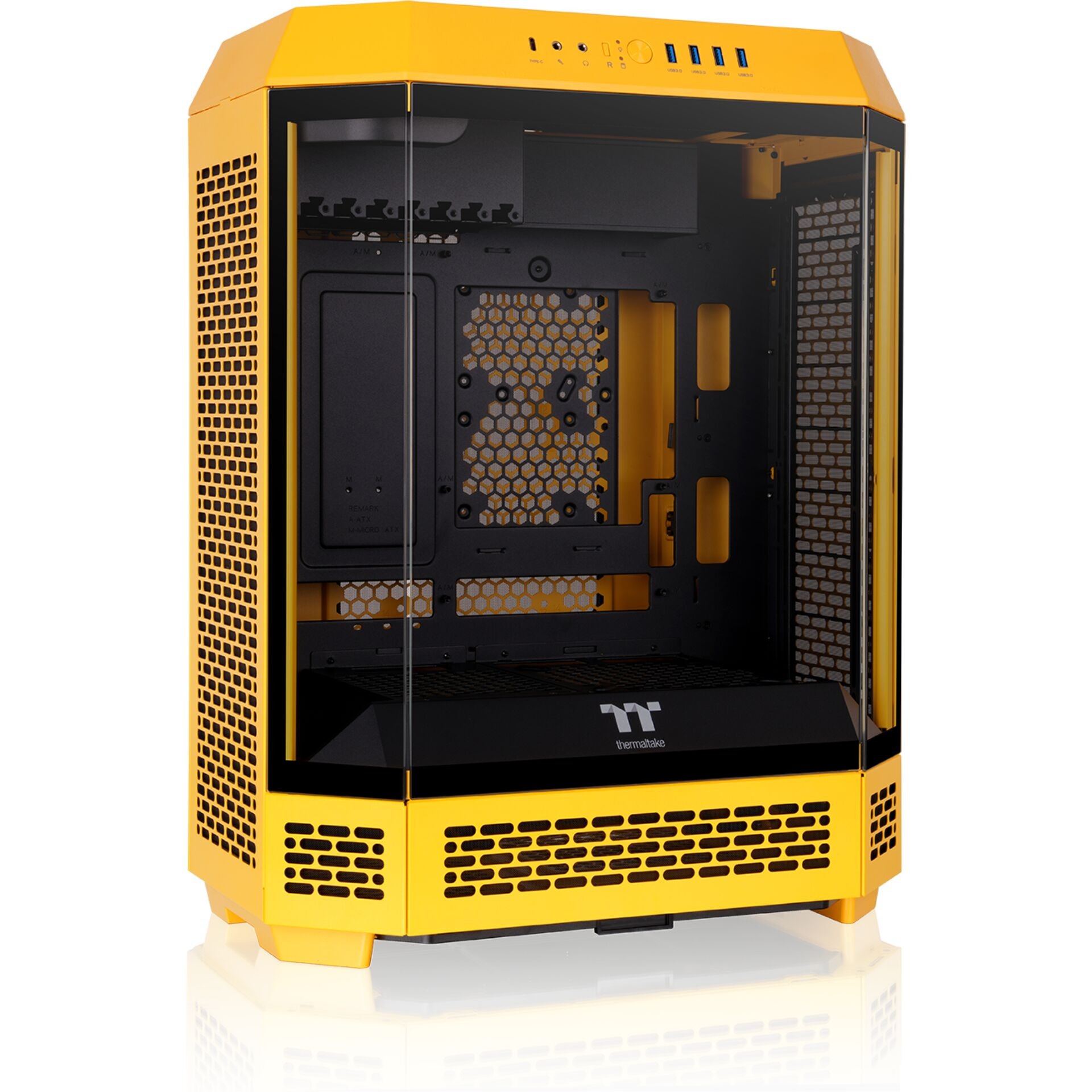Thermaltake Tower 600 Midi Tower Yellow - Thermaltake Tower 600, Midi