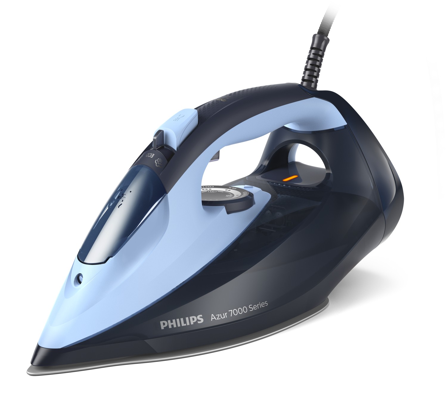 Philips 7000 series DST7041/20 HV Steam Iron Light/Dark Blue -