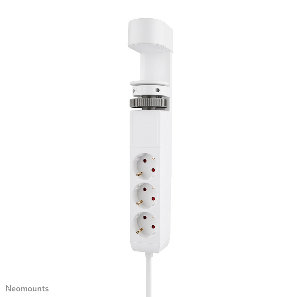 Neomounts DS22-840WH6 Desk socket with clamp and USB-C and USB-A