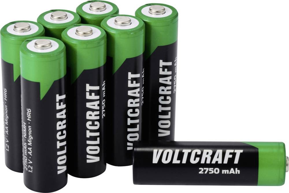 VOLTCRAFT VC-16044360 Mignon (AA)-rechargeable battery NiMH 2750 mAh