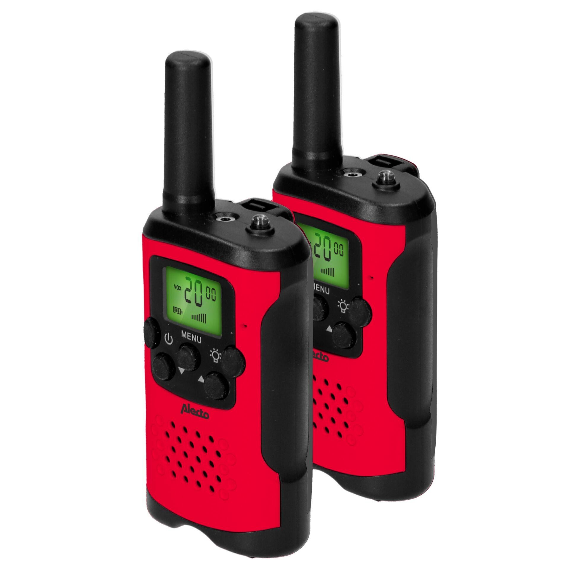 Alecto FR115RD two-way radio 8 channels 446 MHz Black, Red - Alecto