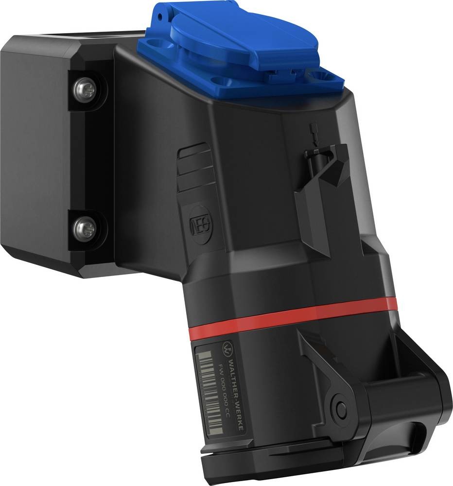 Walther Werke FW112506CC CEE Wandsteckdose 16A 5polig 230 V, 400V 1St.