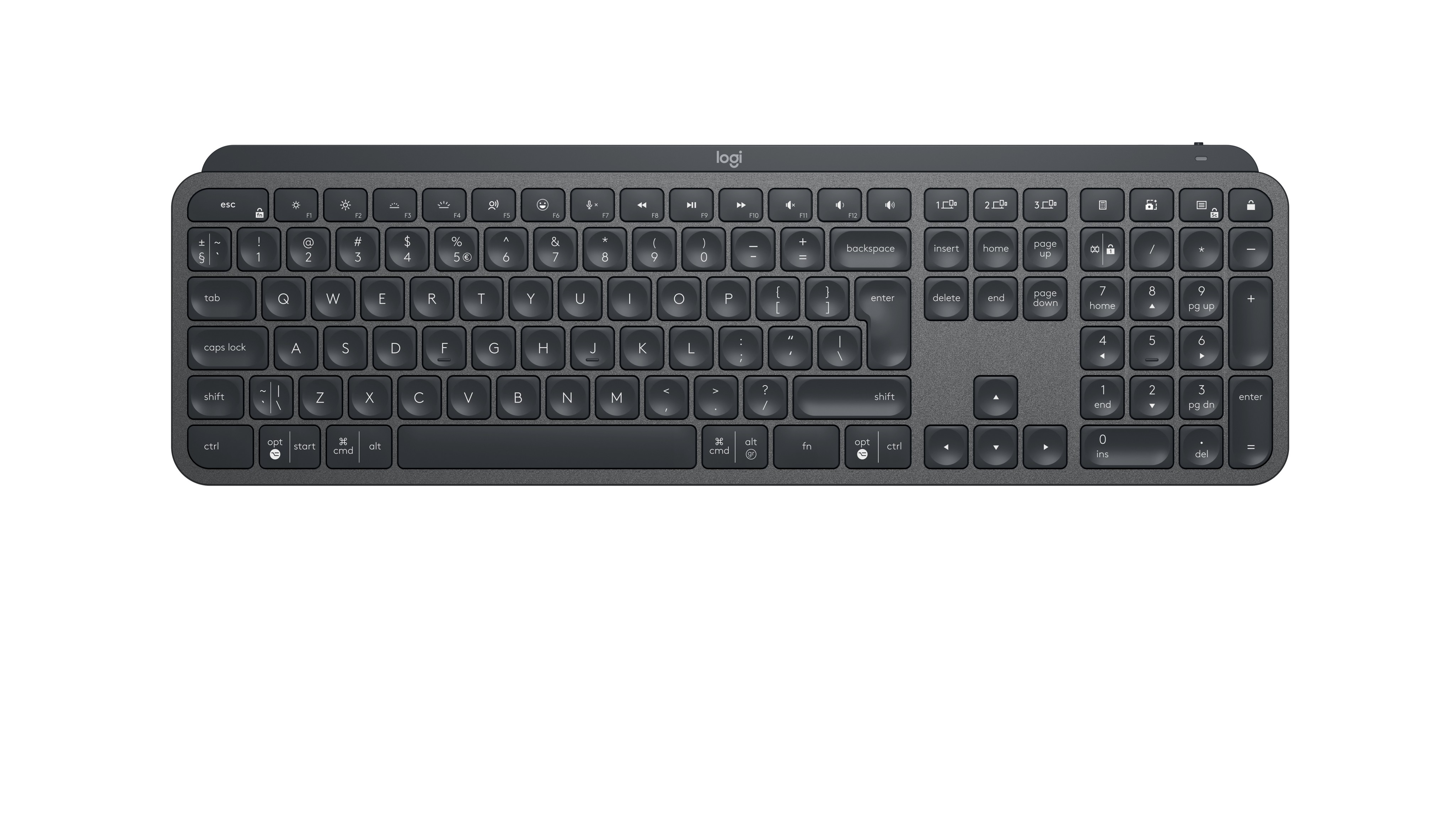 LGN Logitech MX Keys for Business Keyboard Graphite USL