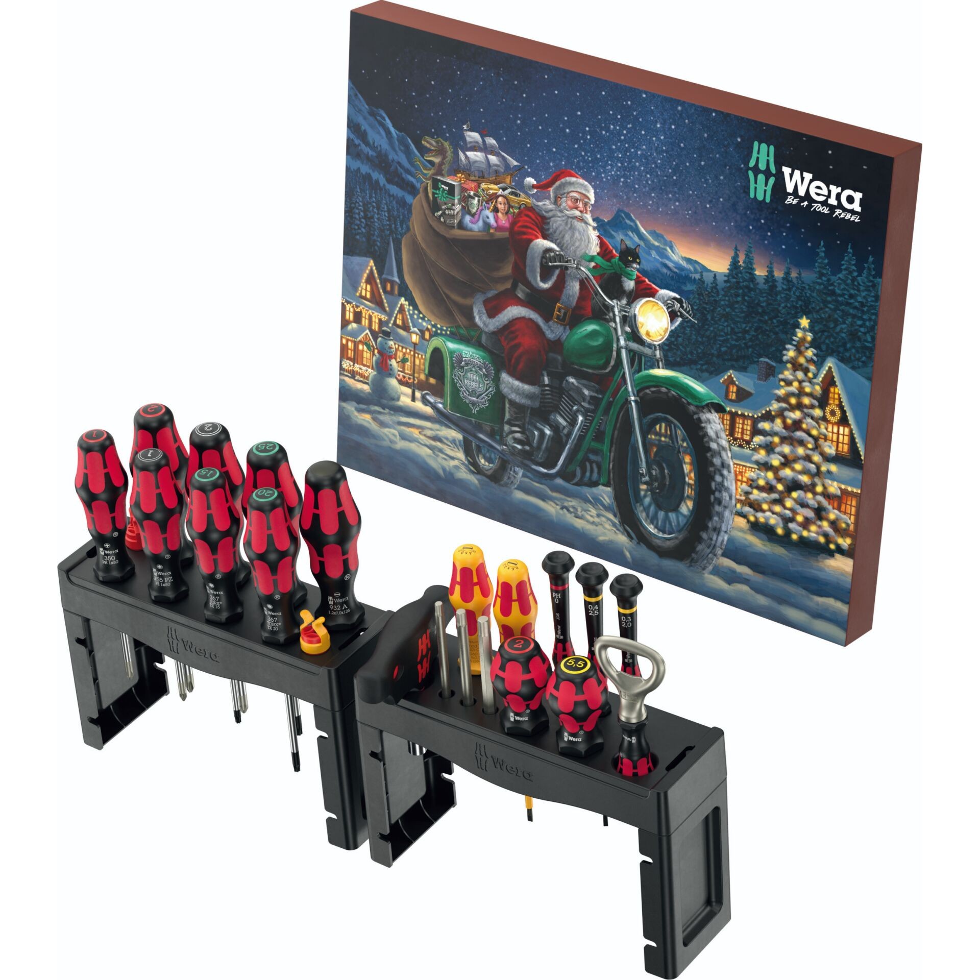 Wera Adventskalender 2025 28-teilig