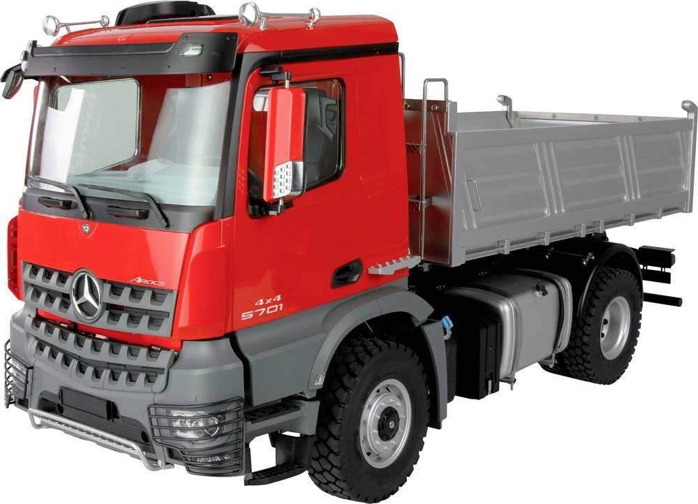 Amewi 22691 Mercedes-Benz Arocs Muldenkipper 4x4 rot 1:14 Elektro RC