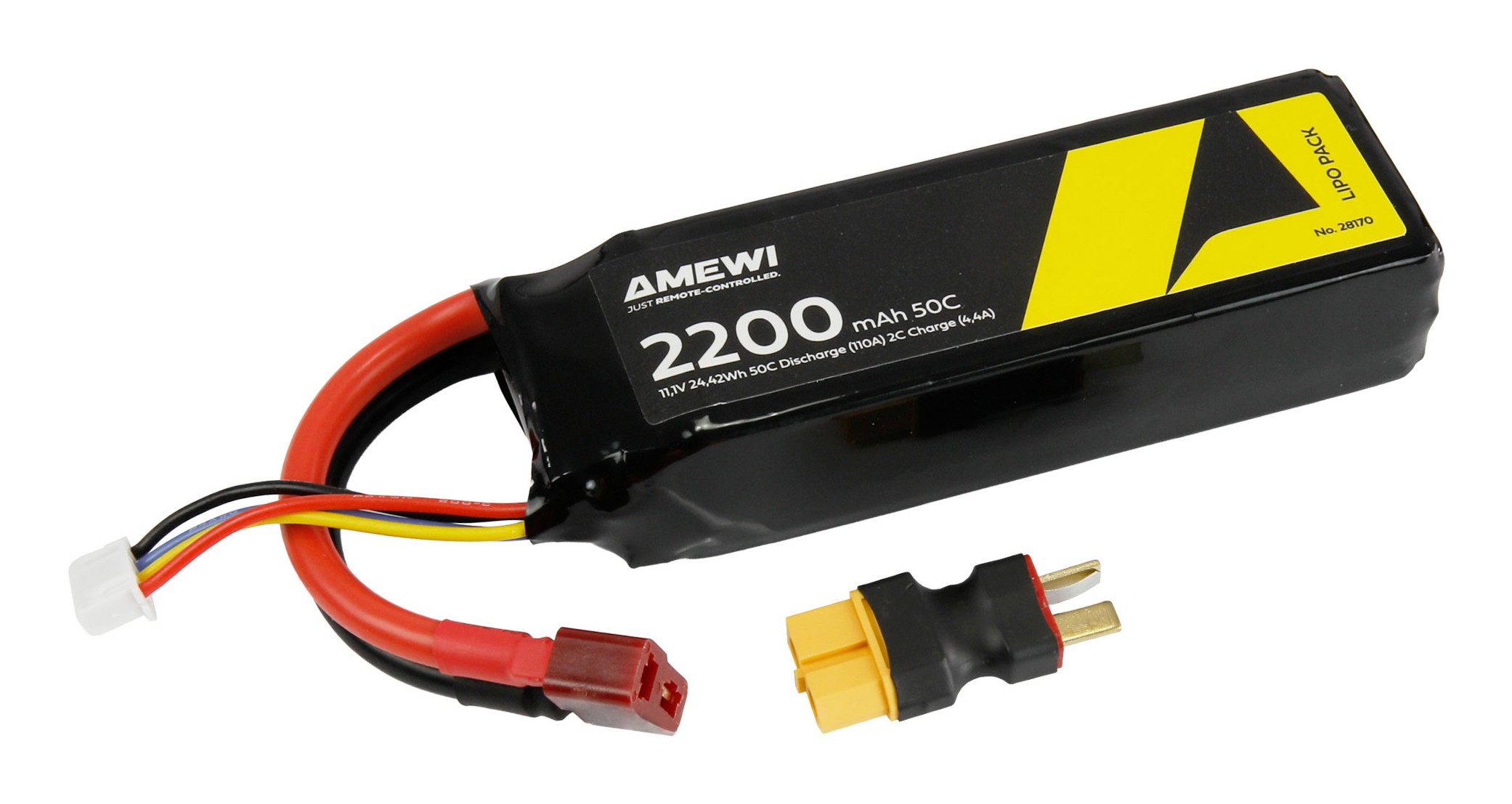 Amewi Modellbau-Akkupack (LiPo) 11.1V 2200 mAh Zellen-Zahl: 3