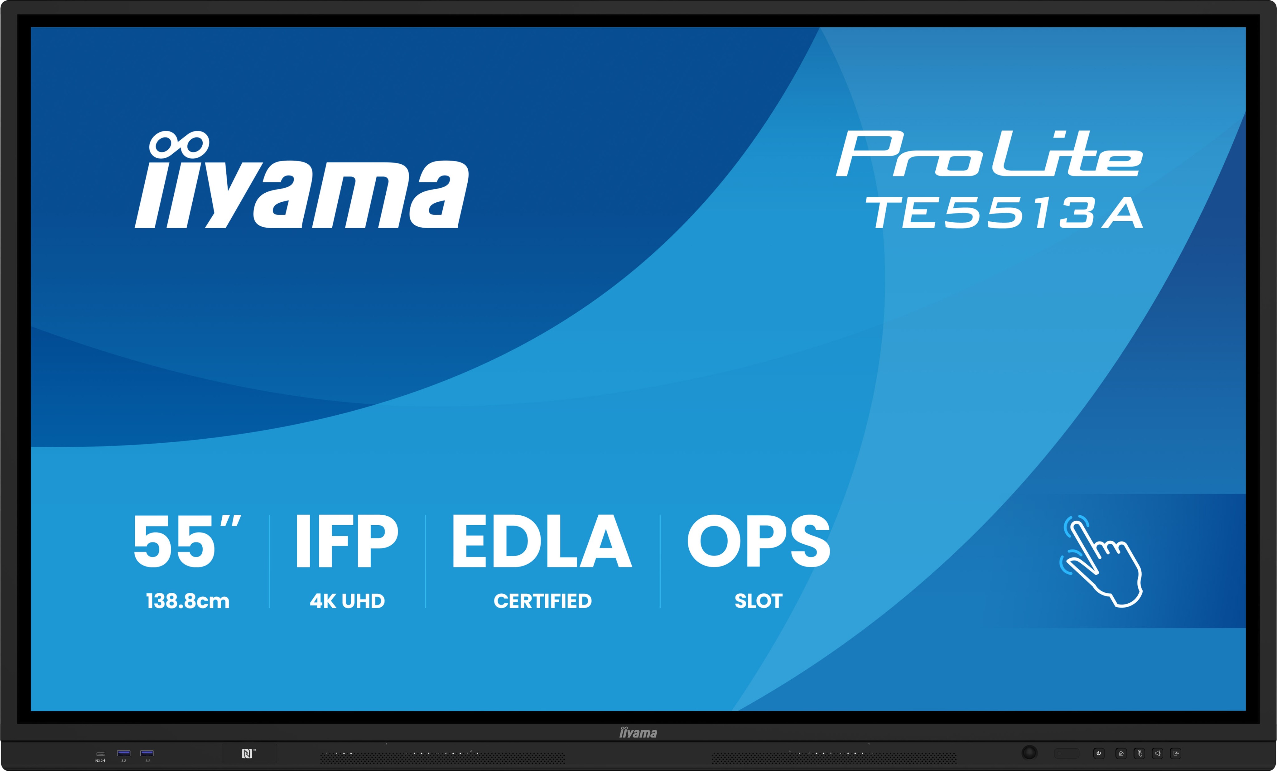 iiyama TE6513A-B1AG Écran d'affichage dynamique Écran plat
