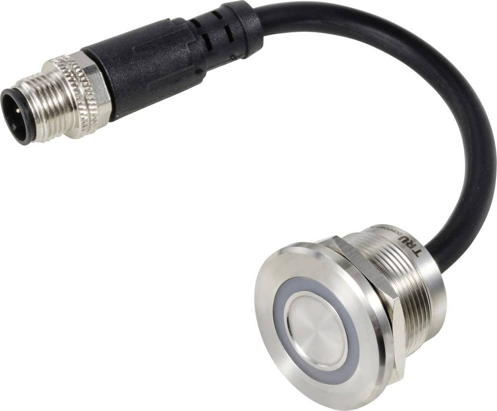 TRU COMPONENTS TC-12835300 TC-TS22A10YSSG12M12 MALE CONNECTOR