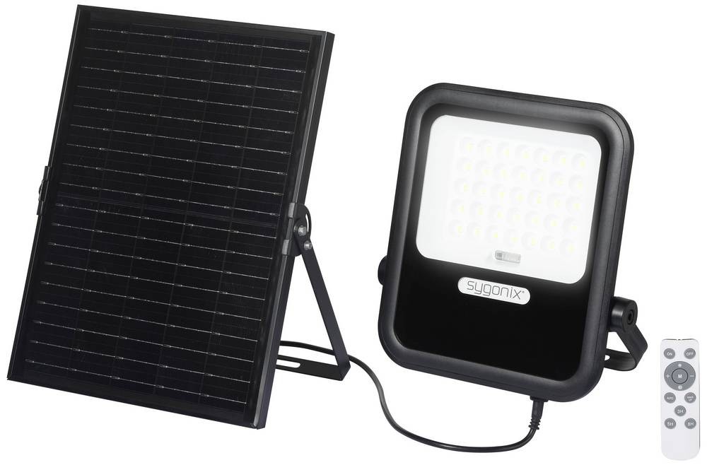 Sygonix SY-6313014 Solar-Wandstrahler 20W Leuchtfarben: Warm white