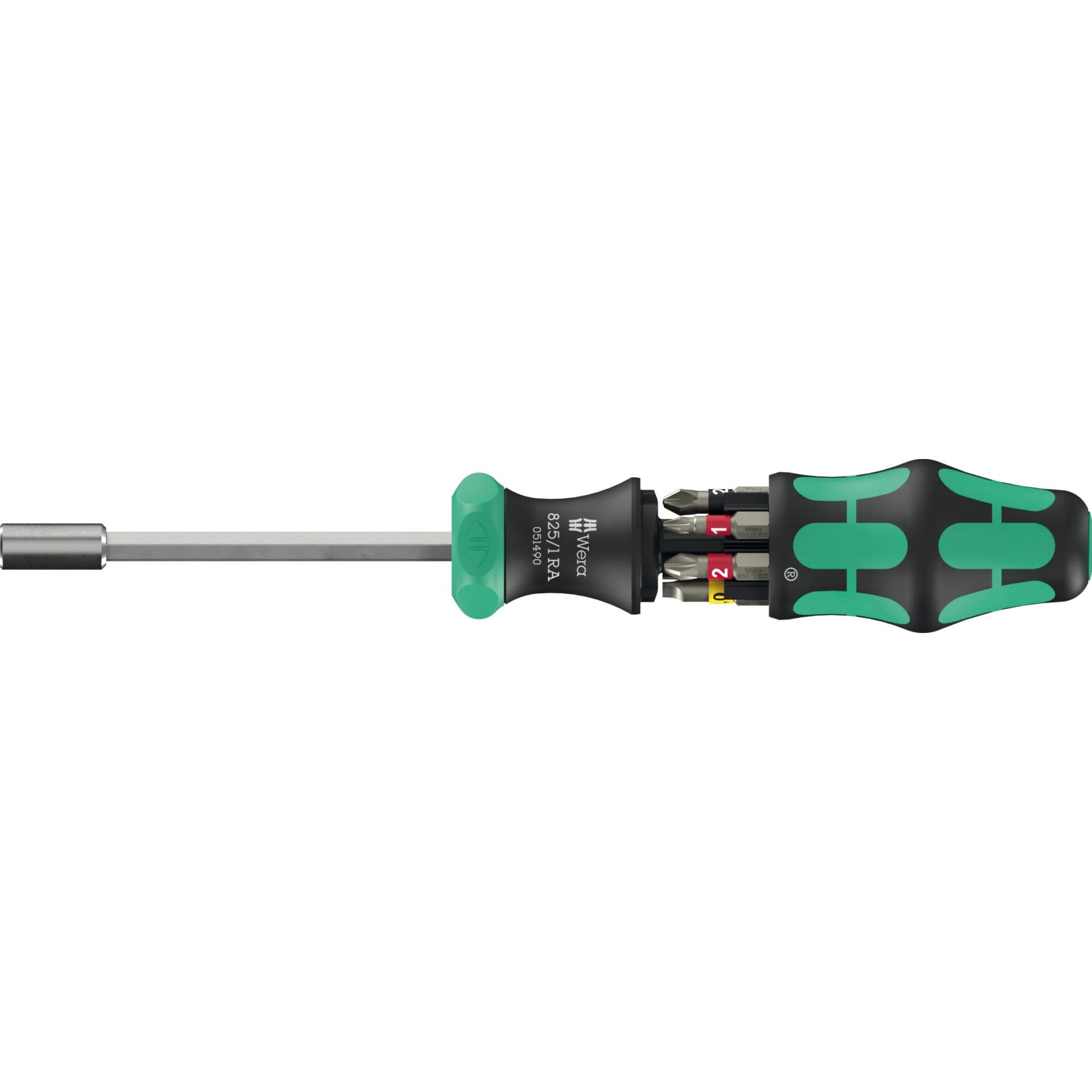 Wera Kompakt 27 RA 1 Werkstatt Bit-Set 1/4\ (6.3 mm)