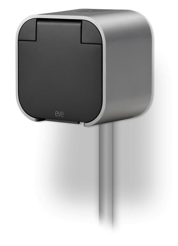 Eve 10ECM8351 Energy Outdoor Smarte Außensteckdose with