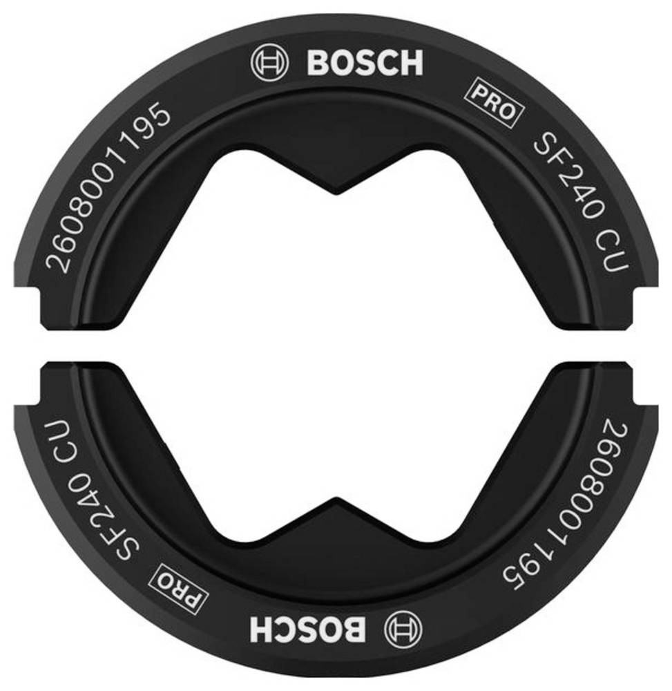 Bosch Accessories 2608001168 2608001168 Crimpeinsatz Rohrkabelschuhe,